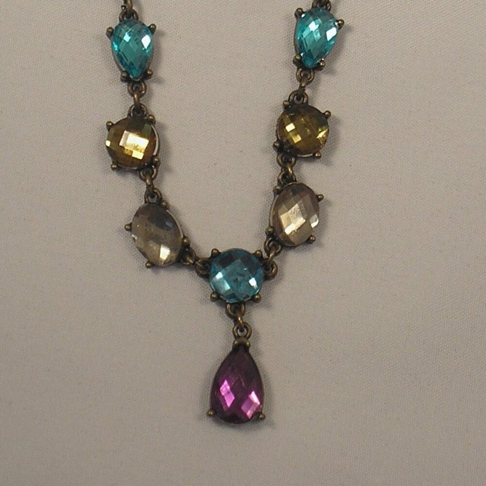 AVON Jeweltone "Y" Necklace